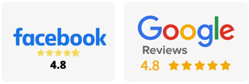Calificaciones Google y Facebook