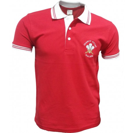 Polo de paseo Wales Rugby