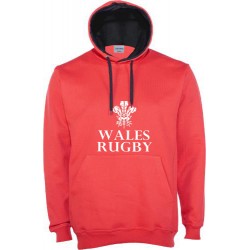 Suéter capuz Wales Rugby