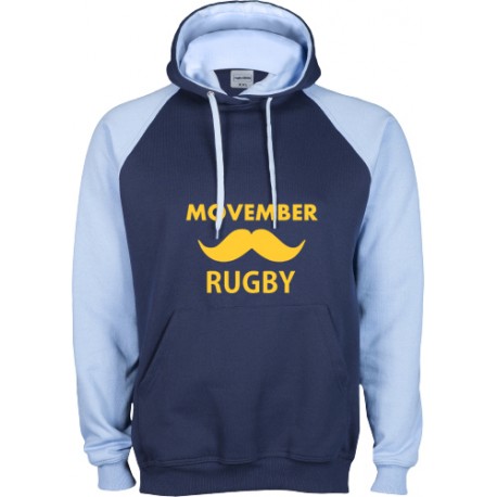 Sudadera Capucha Movember Rugby
