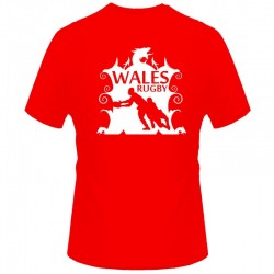 Camiseta niño Wales Rugby Made for strong