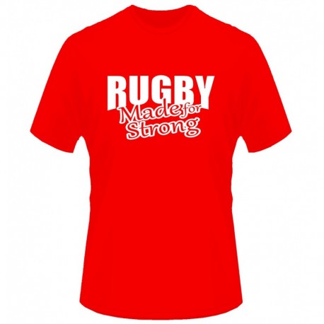 Samarreta nen Wales Rugby Made for strong
