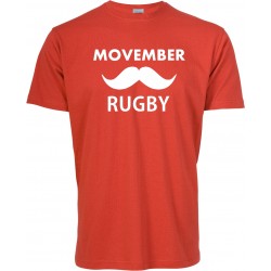 T-shirt Movember Rugby