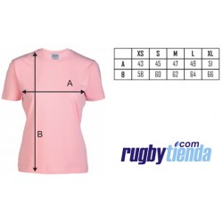Camiseta Mujer Argentina Rugby