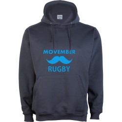 Dessuadora caputxa Movember Rugby