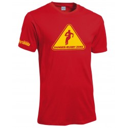 T-shirtt Danger Rugby Zone
